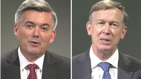 Colorado Us Senate Debate Cory Gardner On Offensive Vs John Hickenlooper