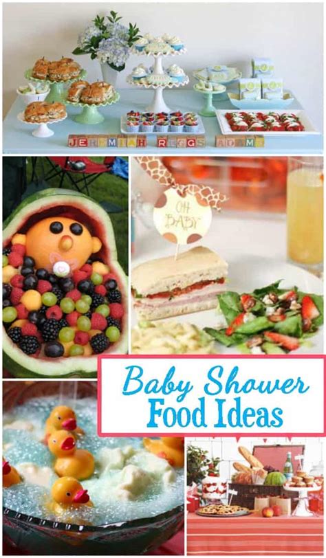 Baby Shower Food Ideas - Design Dazzle