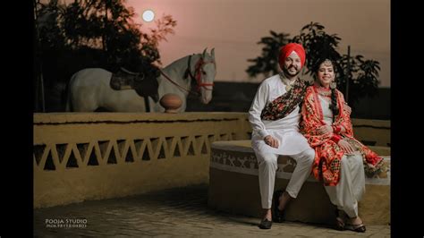 Sohne Lagde K Pre Wedding By Pooja Studio Jasdeep Jaspreet Youtube