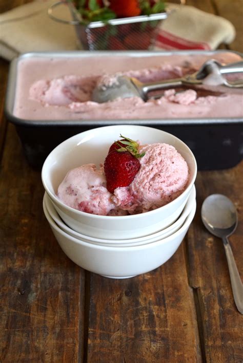 HELADO DE FRUTILLA Polin En La Cocina