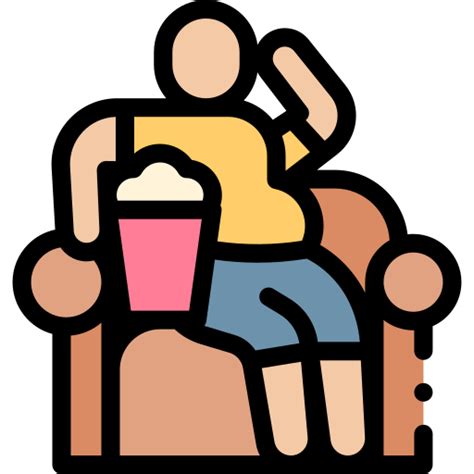 Sedentary Free People Icons