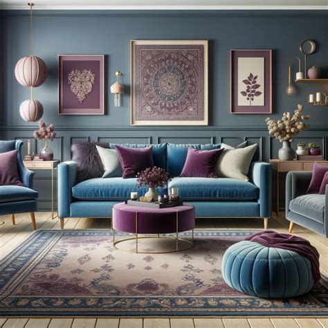 17 Furniture Color Ideas to Complement Your Blue Sofa