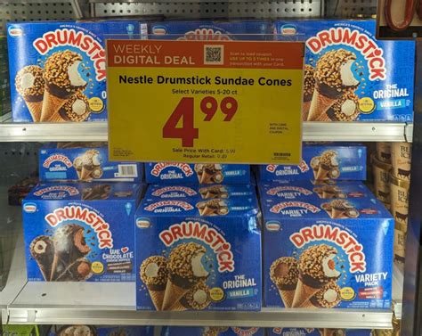 Pick Up Nestle Drumstick Cones Or Oreo Cones Count Boxes For Just