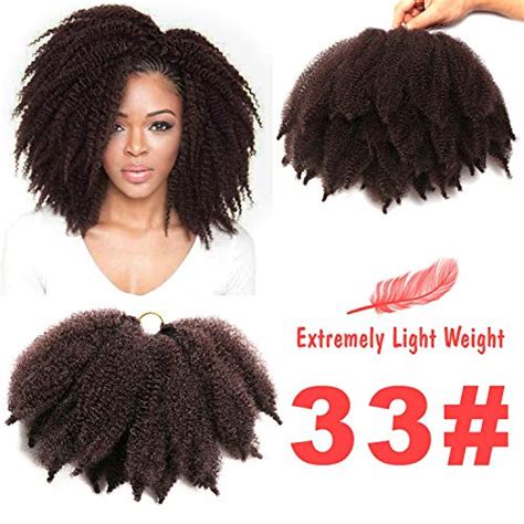 Buy Inch Marley Braid Hair Packs Short Mali Bob Crochet Hair Afro