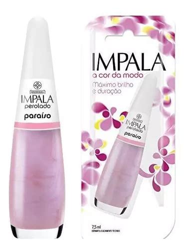 Esmalte Impala Paraiso Perolado Maior Cobertura 7 5 Ml MercadoLivre