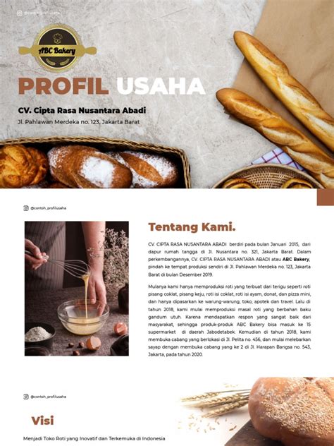 Contoh Profil Usaha Pdf