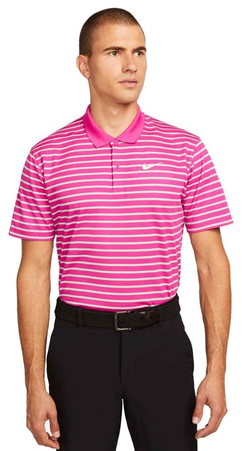 Nike Mens Dri Fit Victory Stripe Polo Shirt Golfonline