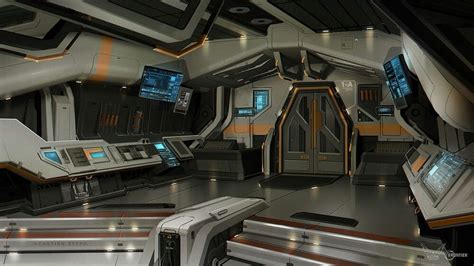 Elite Dangerous Python Interior Concept | Spaceship interior, Sci fi ...