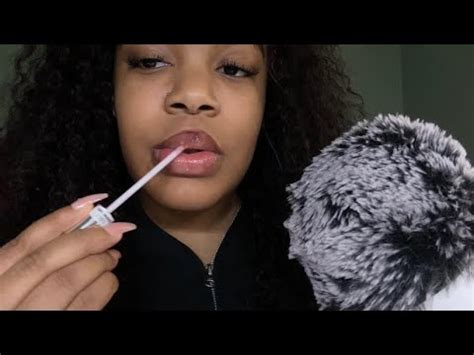 Asmr Lip Gloss Application Brieasmr Youtube