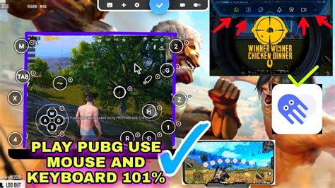 Play Pubg Mobile Using Mouse And Keyboard Connecting New Genuine