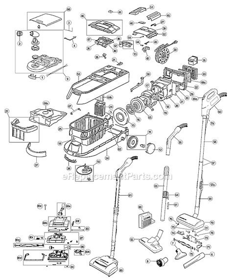 Electrolux Canister Vacuum Parts Diagram