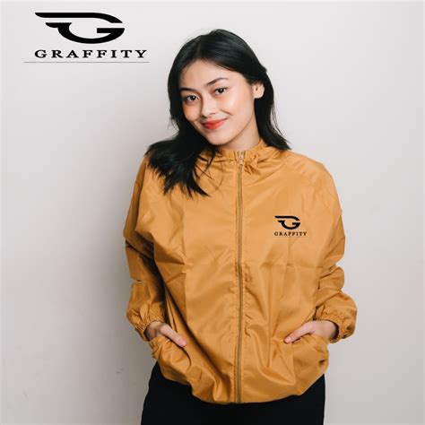 Jual Jaket Olahraga Parasut Polos Pria Wanita Sauna Suit Jogging Lari