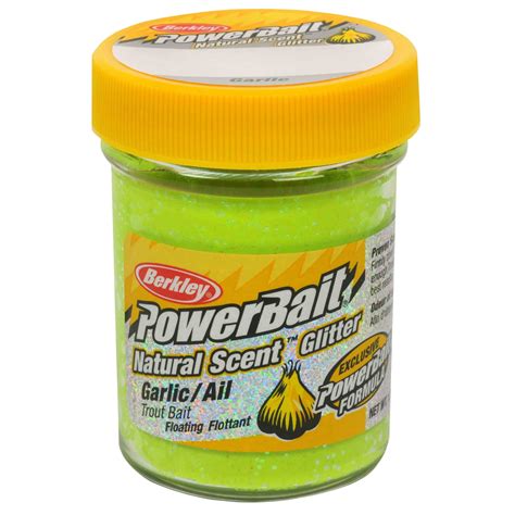 Berkley Powerbait Natural Glitter Trout Fishing Dough Bait Chartreuse