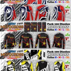 Pack Dise Os Para Sublimaci N Motocross Creaya Agencia