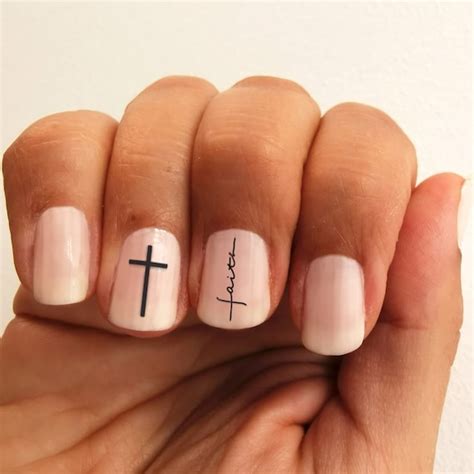 Tumblr Cross Nail Designs