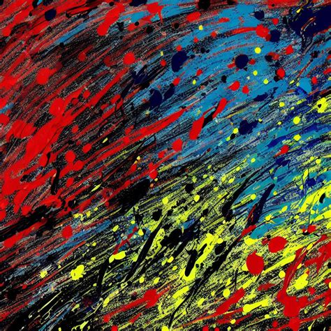 Splatter Paint Abstract by BobSmereckiArt on DeviantArt