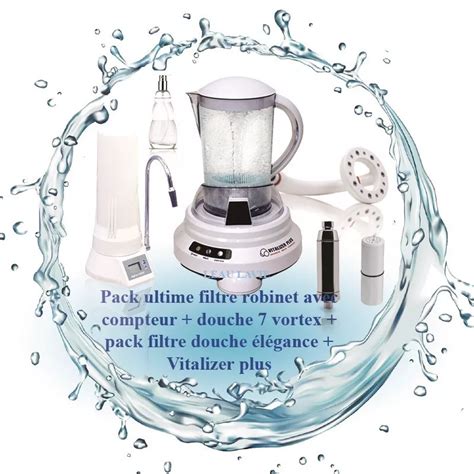 Filtre Eau Robinet Dynamiseur D Eau Douche Vortex Filtre Douche