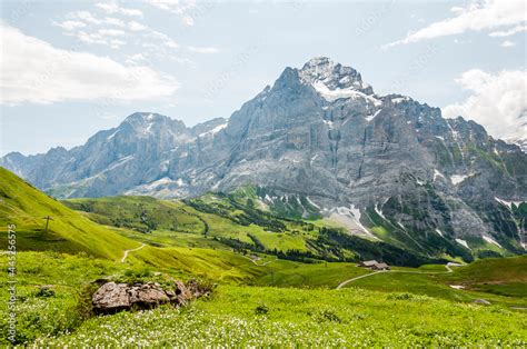 Foto De Grindelwald Wetterhorn Grosse Scheidegg Oberl Ger