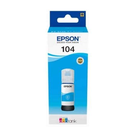 Recarga Ecotank de Tinta Original Epson nº104 Azul UDI Universo da