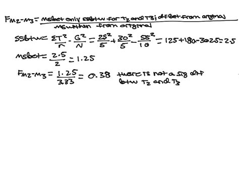 One Factor Independent Measures Anova Math Statistics Showme