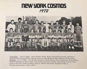 1972 New York Cosmos—Vintage NASL Team Picture | eBay