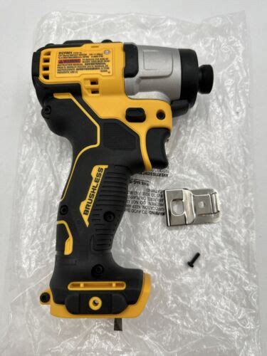 New Dewalt Dcf Xtreme V Max Brushless Hex Impact Driver Tool