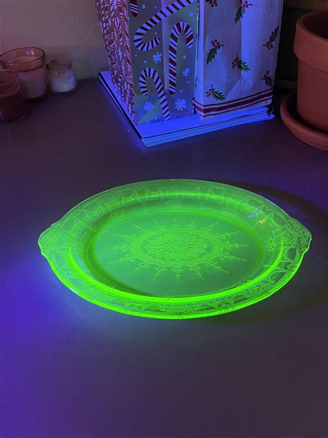 I Learned About Uranium Glass Last Year Since Then Ive Been Obsessed With It I Finally Got My