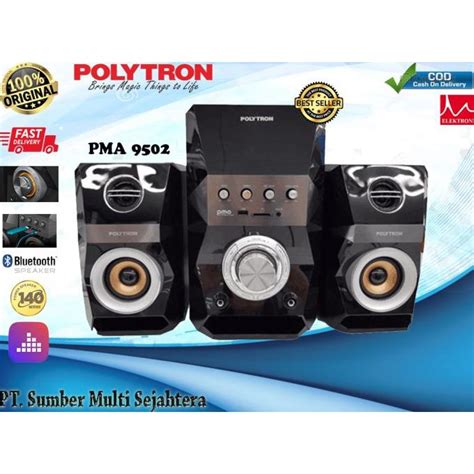 Jual Speaker Aktif Polytron PMA9502 PMA 9502 Bluetooth Shopee Indonesia