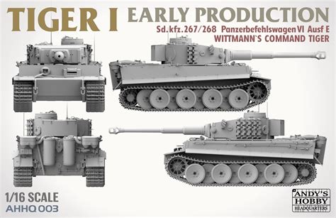 Tiger I Early Pz Kpfw VI Ausf E 1 16 AHHQ 003