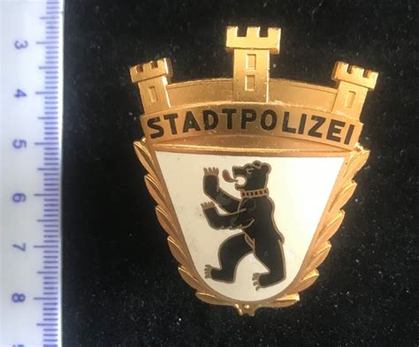 Stadt Polizei Abzeichen St Gallen Insigne Police St Gall Kaufen Auf