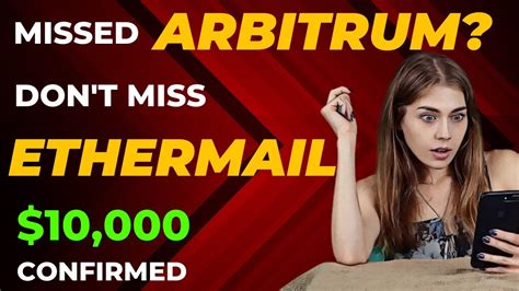 Airdrop Confirmed Missed Arbitrum Airdrop Don T Miss