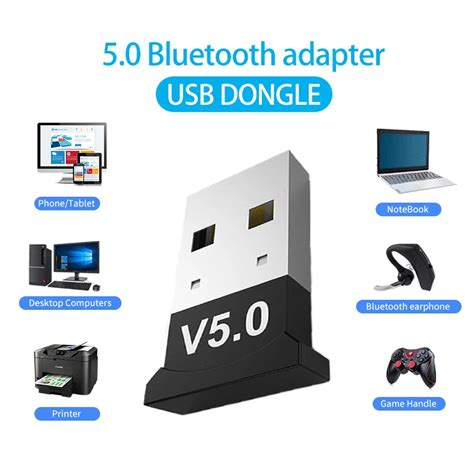 V Adaptador Inal Mbrico Usb Bluetooth Adaptador Bluetooth Aux