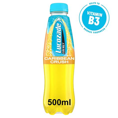 Lucozade Energy Caribbean Crush 500ml Tesco Groceries