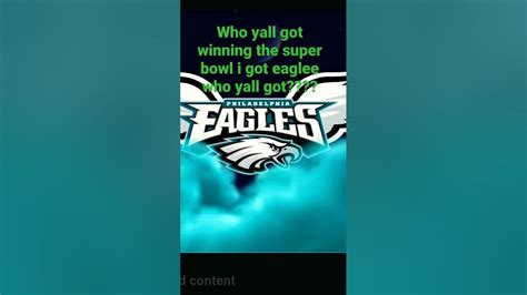 Who Yall Got Winning The Super Bowl Eagles Or Chiefs Youtube