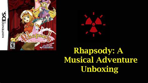 Rhapsody A Musical Adventure Unboxing Youtube