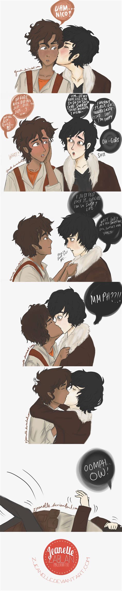 Valdangelo Leo X Nico Percy Jackson Fan Art Percy Jackson Art