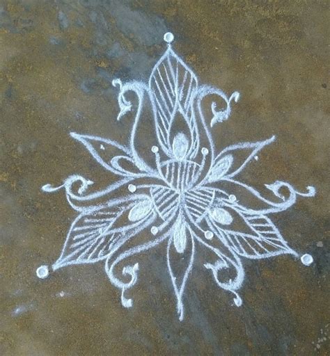 Nisha S Kolam Rangoli Designs Rangoli Designs With Dots Beautiful