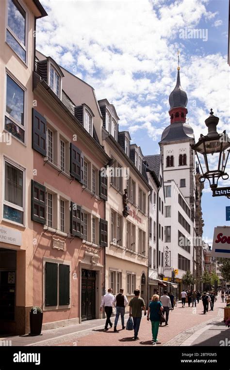 The Beethoven House On The Street Bonngasse Birthplace Of The Composer