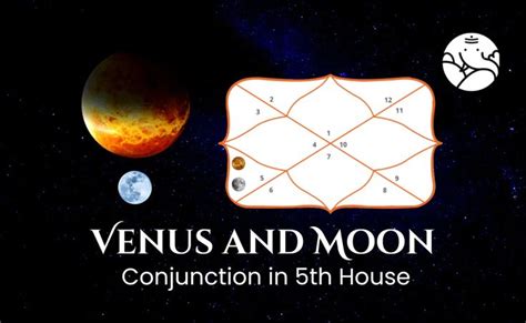 Venus And Moon Conjunction In 5th House Conjunctions Venus