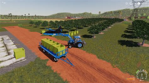 Pallet Box For Olives V05 Fs19 Mod