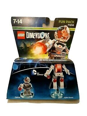 New Sealed Rare Lego Dimensions Fun Pack Dc Comics Cyborg Ebay