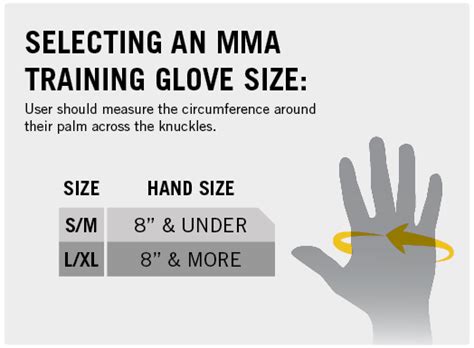 Heavy Bag Boxing Gloves Size Chart | Literacy Basics