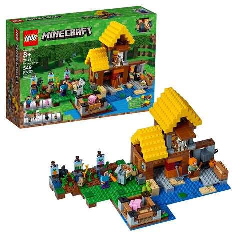 LEGO Minecraft The Farm Cottage 21144 (549 Pieces) - Walmart.com