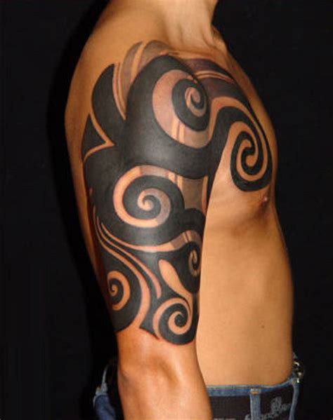 69 Traditional Tribal Shoulder Tattoos