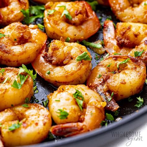 Sauteed Shrimp 10 Minutes Wholesome Yum