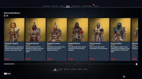 How To Unlock All The Legendary Outfits In Assassins Creed Origins