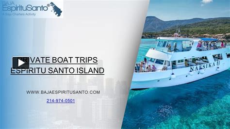 Ppt Book A Private Boat In Espiritu Santo Island For Your Trips