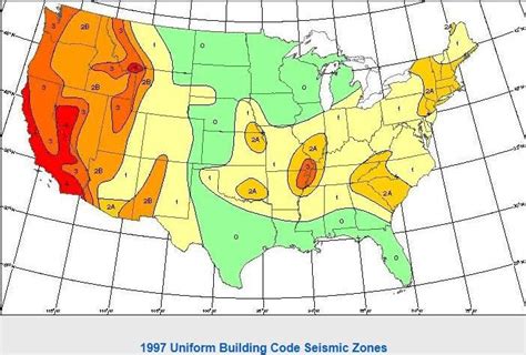 Seismic Zone World Map - United States Map