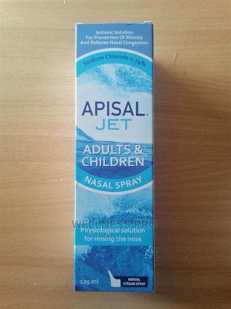 Apisal Jet Adult And Nasal Spray For Decongestion Wellness Pro