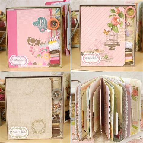 Eno Saudação Retro Completa Scrapbook Kit Gift Set, Kits Scrapbooking ...